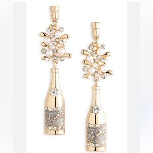Leith NEW Champagne earrings